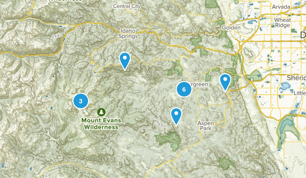 Evergreen Map