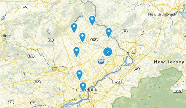 PA trails Map