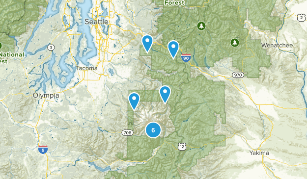 Mt Rainier Map