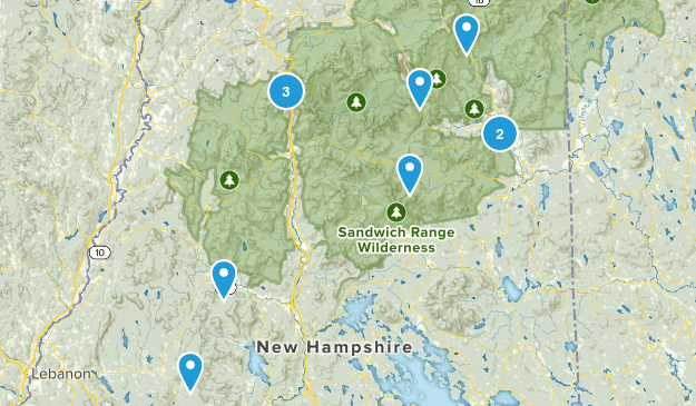 New Hampshire Map
