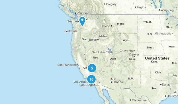 Backpacking Map