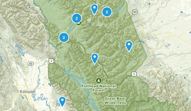 glacier Map