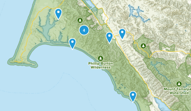 Pt Reyes & Bolinas Map