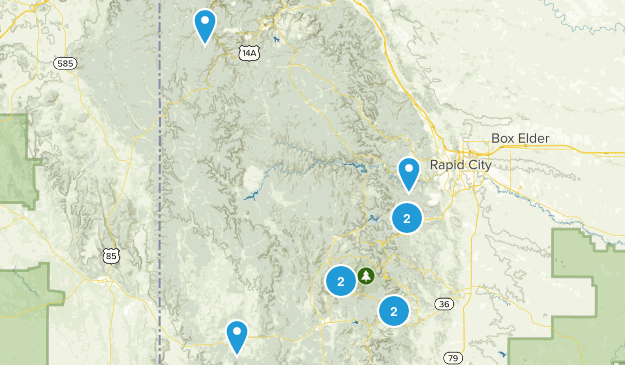 Black Hills SD Map