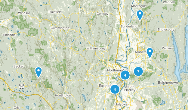 Amherst Trails Map