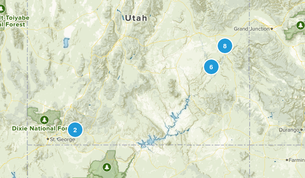 Utah Trip Map