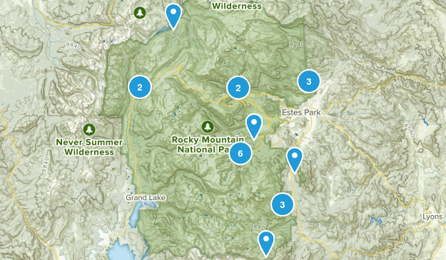 RMNP Map