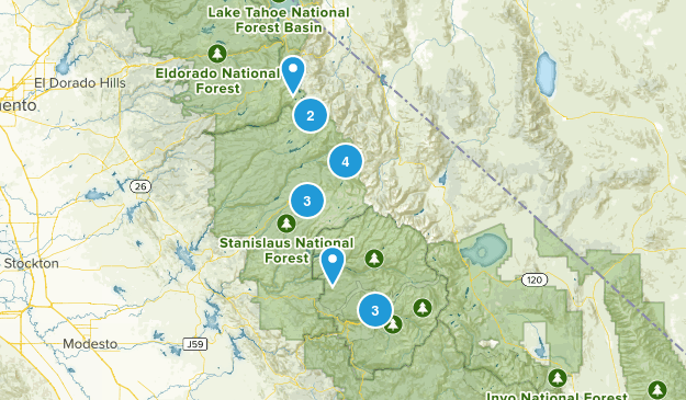 want to hike Map