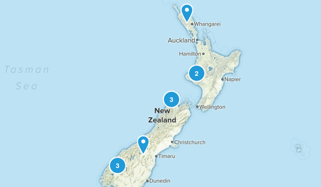 new Zealand Map