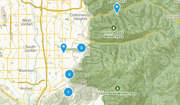 Trails to Try Map
