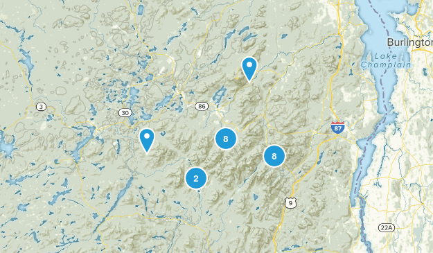 Adirondack High Peaks Map