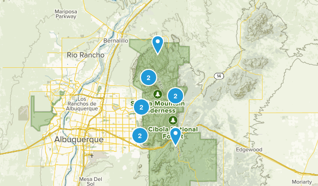 Sandias Map