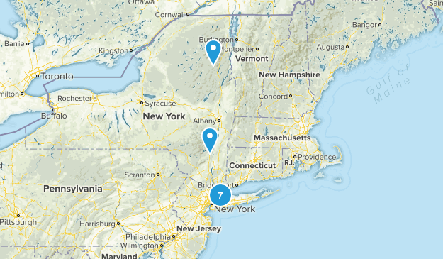 New York/New Jersey Map