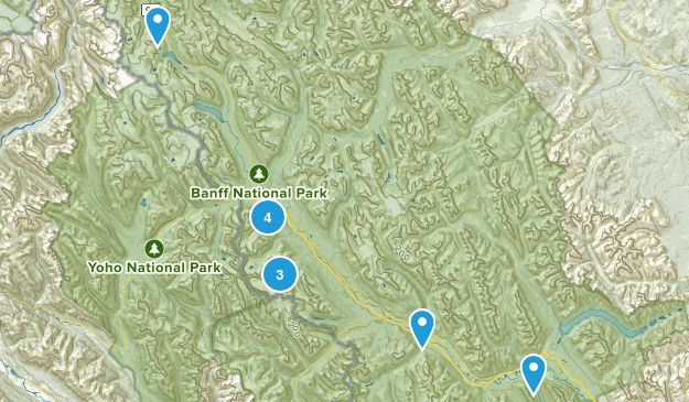 banff Map