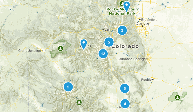 14ers Map