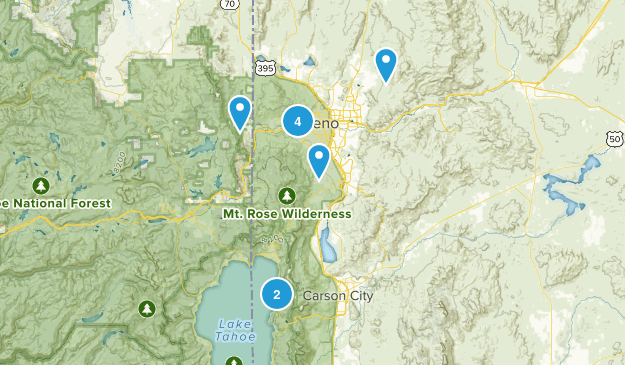 Easy hikes for Koda Map