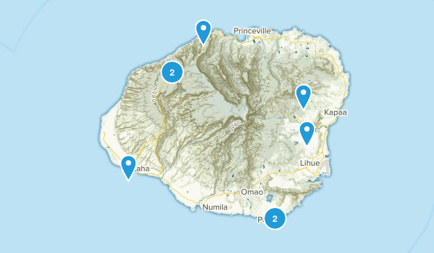 Kauai Map