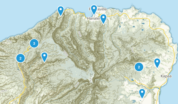 kauai Map