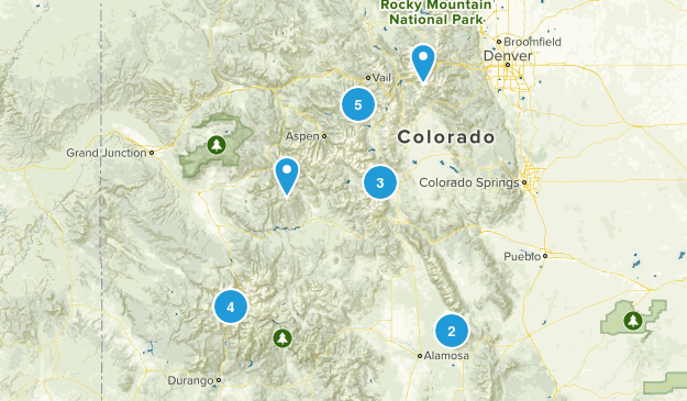 backpacking Map