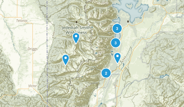 Tetons Map