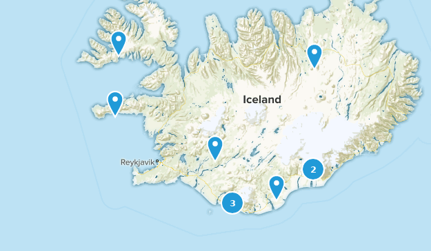 Iceland Map