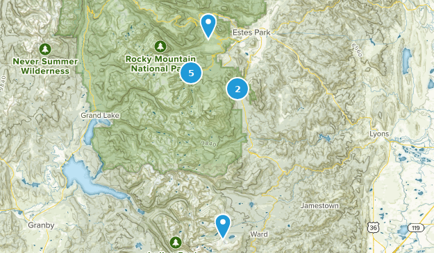 Estes Map