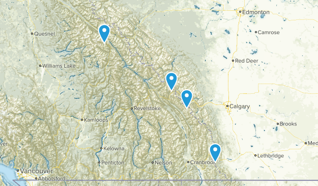 Summer 2018 List Map