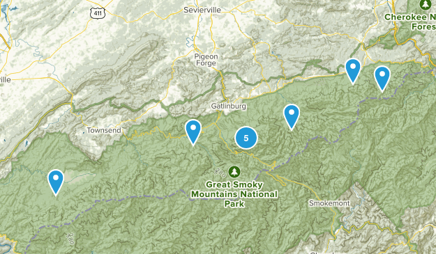 Gatlinburg Map
