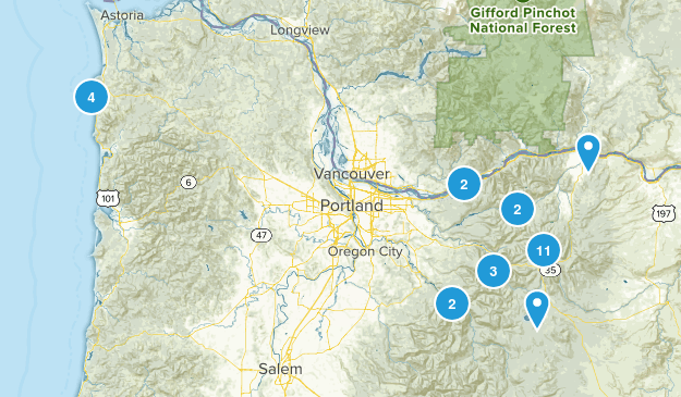 Mt Hood Map