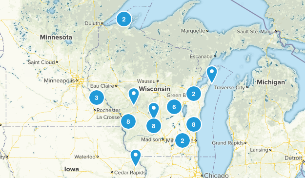 Wisconsin Trails Map
