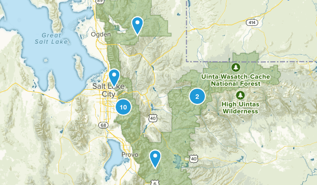 New hikes Map