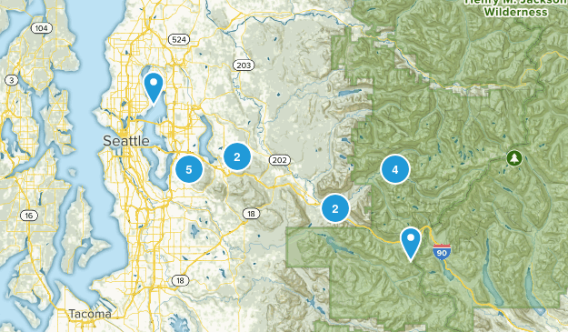 Around I-90 Map