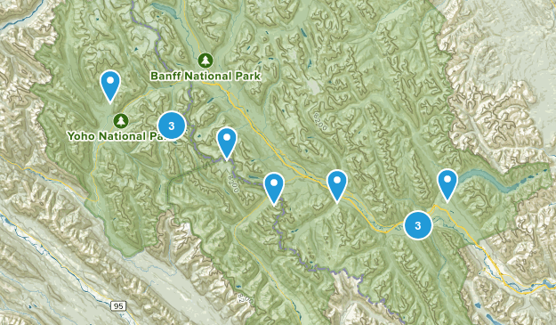 Banff Map