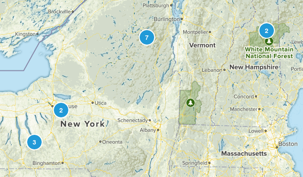 Back East Map
