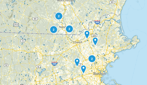 Nearby Trails Map