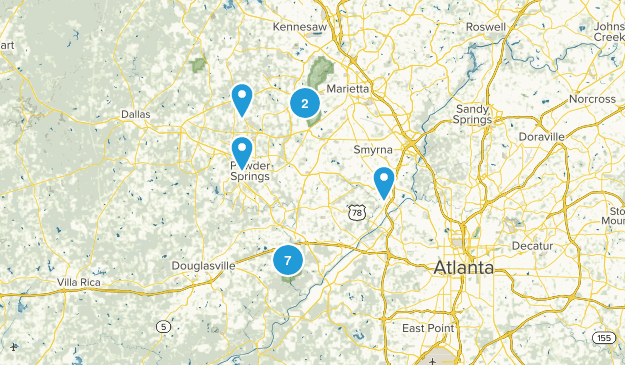 Trails to Try Map