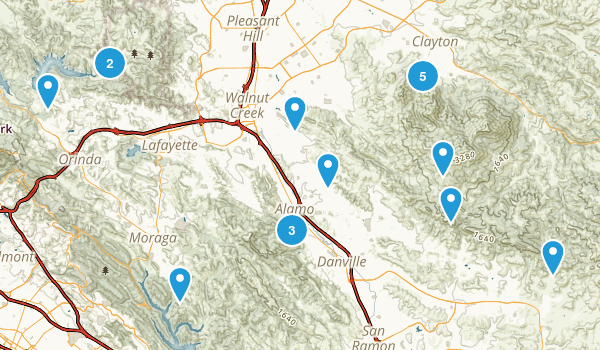 Walnut Creek Map
