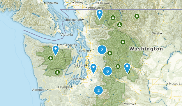 Want to Hike Map