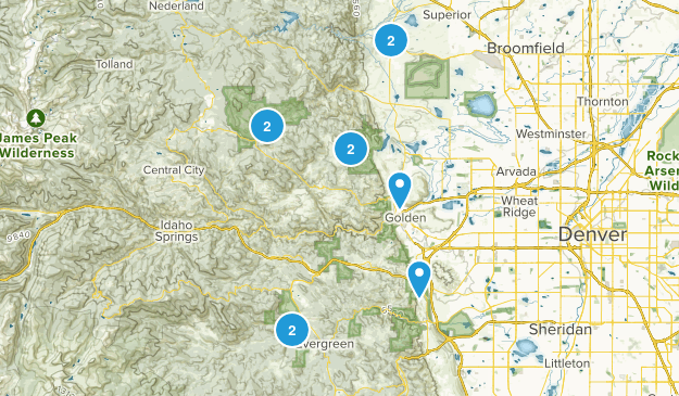 To hike Map