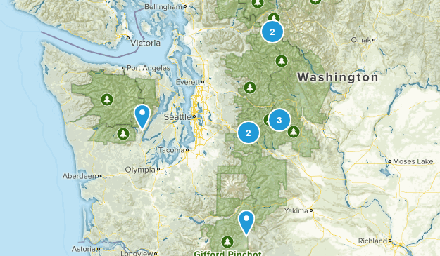 Easy Backpacking Map
