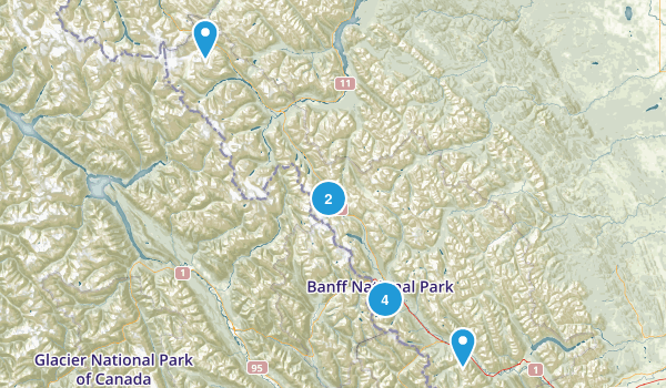 Banff - July 2018 Map