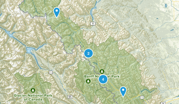 Banff - July 2018 Map