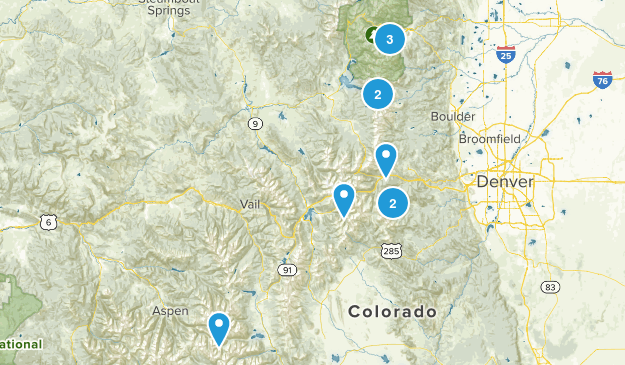 Company Hikes Map