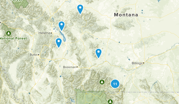 want to hike Map