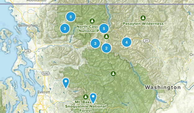 North Cascades Map
