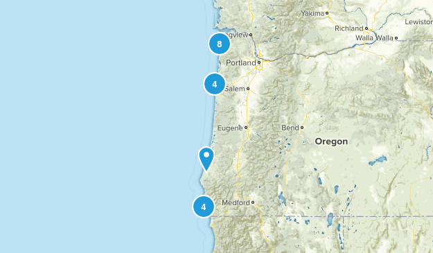 Oregon Coast Map