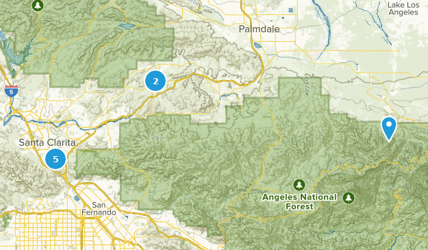 santa clarita Map