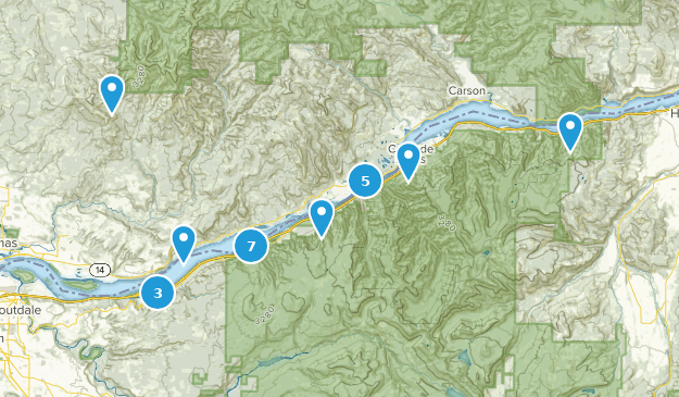 Gorge trails Map