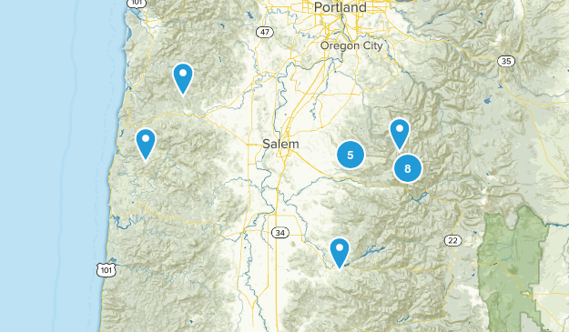 Near Salem Map