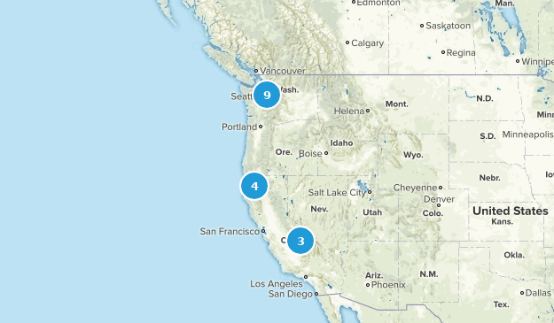 backpacking Map